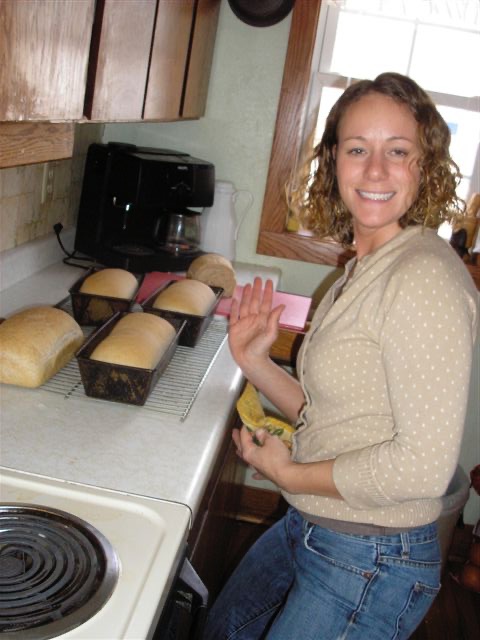 Farm baked bread